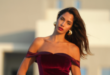 Taking a look at the Crimson Allure Mini Dress from House of Pinks Clothing, and how elegant and versatile it is